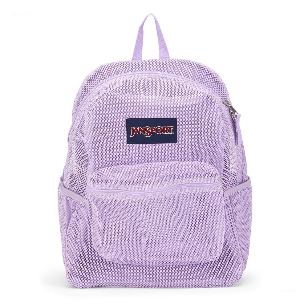 Sac à Dos Scolaire JanSport ECO MESH PACK Violette | EZD-31639324